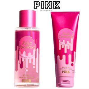 Victoria's Secret PINK Pink Coconut Bundle NEW